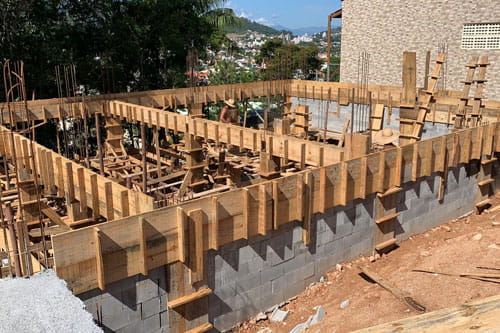 Casa em construção