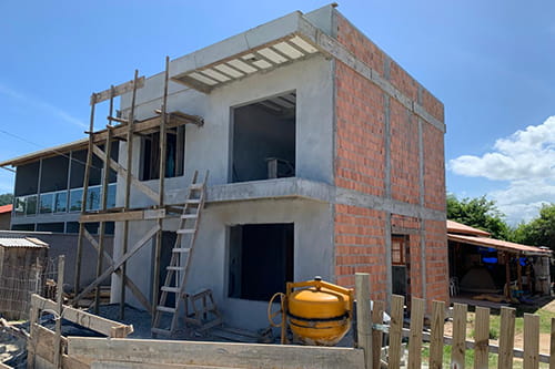 Casa em construção